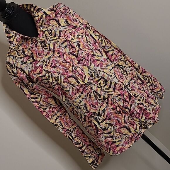 Rock 47 by Wrangler Western Style Button Down Shirt - Picture 1 of 14